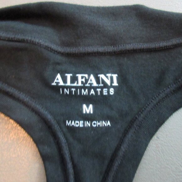 Alfani Women's 1-Pack Ultra Soft Thong Panty Underwear, Classic Black, Medium - Picture 4 of 4